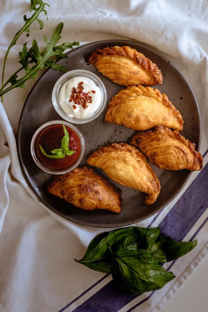 Christmas curry puffs